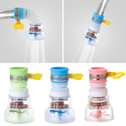 3Pcs Faucet Filter Set - Water Faucet Extenders 360 Rotating, Adjustable Water Purifier for Sink