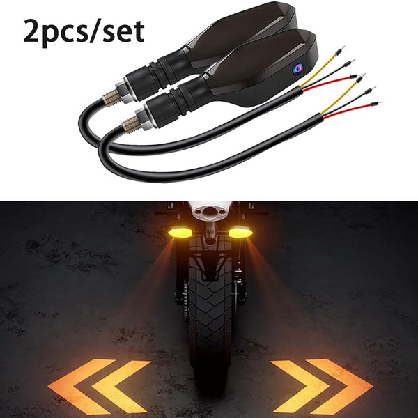 2 PCS LED Turn Signal Lights Projector for Motorcycle