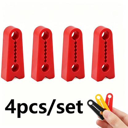 4PCS Car Door Shock Absorber Cover Pads