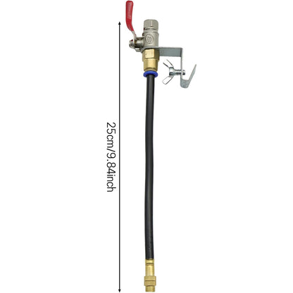 Dust Remover Water Spray for Angle Grinders - Flexible Aluminum Pipe, Efficient Dust Control