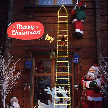 3-Meter Outdoor LED Christmas Lights (Santa Claus Design), 8 Lighting Modes