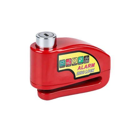 Motorcycle Alarm Disc Brake Lock, Motorcycle Locks Anti Theft Security Wheel Disc Lock