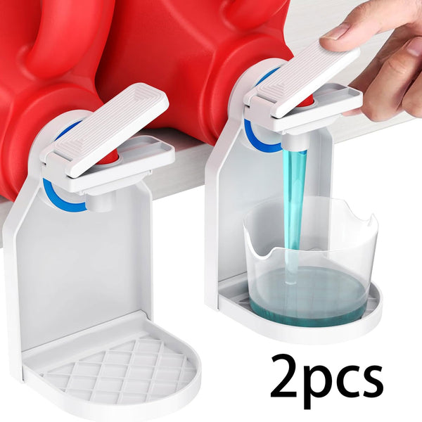 2PCS Laundry Detergent Cup Holder, Foldable Dispenser Cup Stand