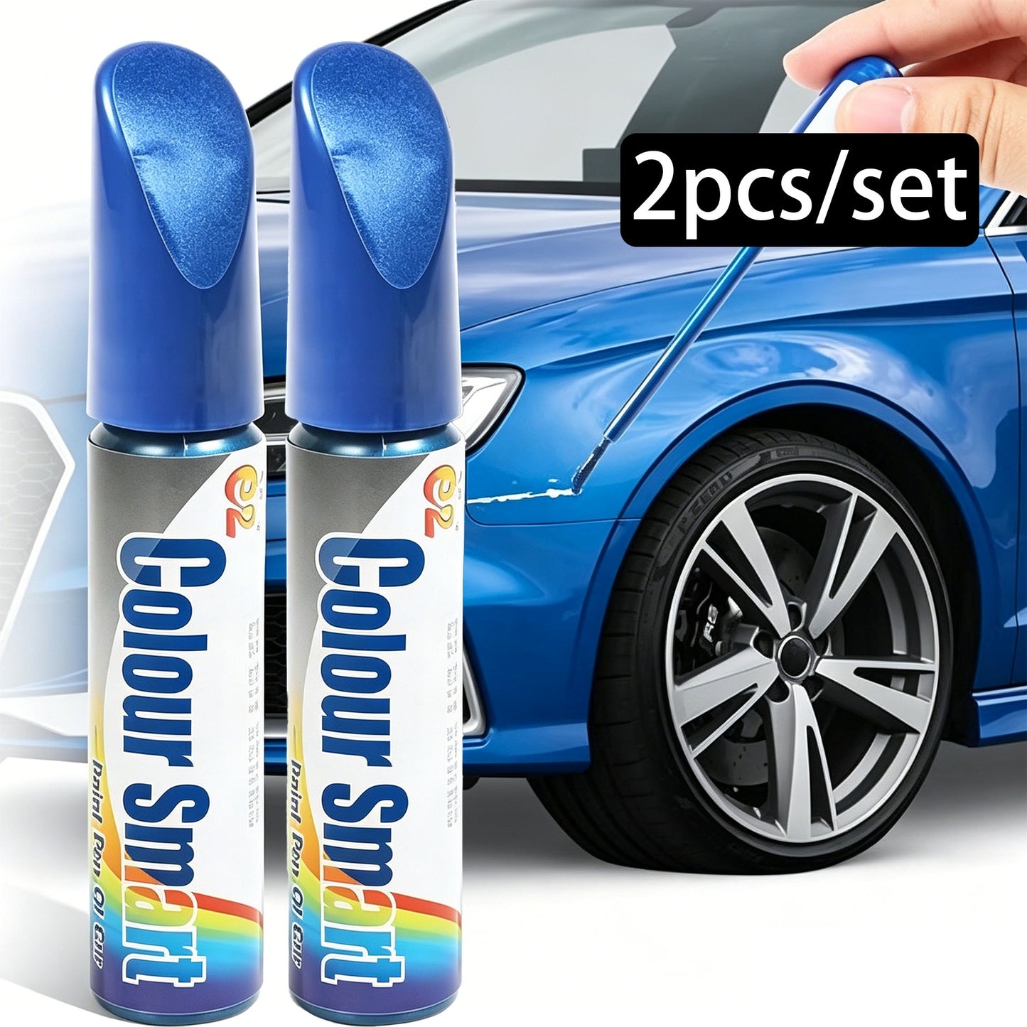 2PCS Car Scratch Repair,Scratch Remover for Vehicles