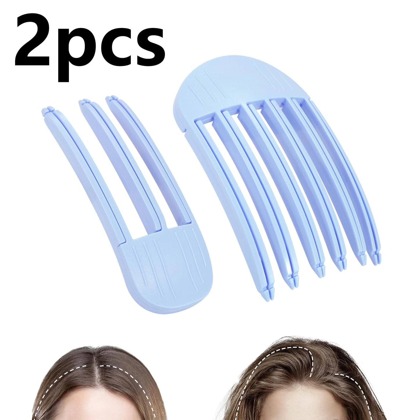 2PCS Volumizing Hair Clips for Women Root Booster