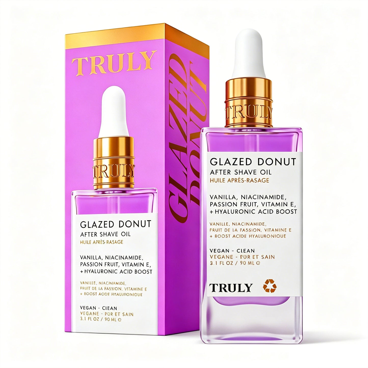 Glazed Donut After Shave Oil – Ingrown Hair & Discoloration Treatment