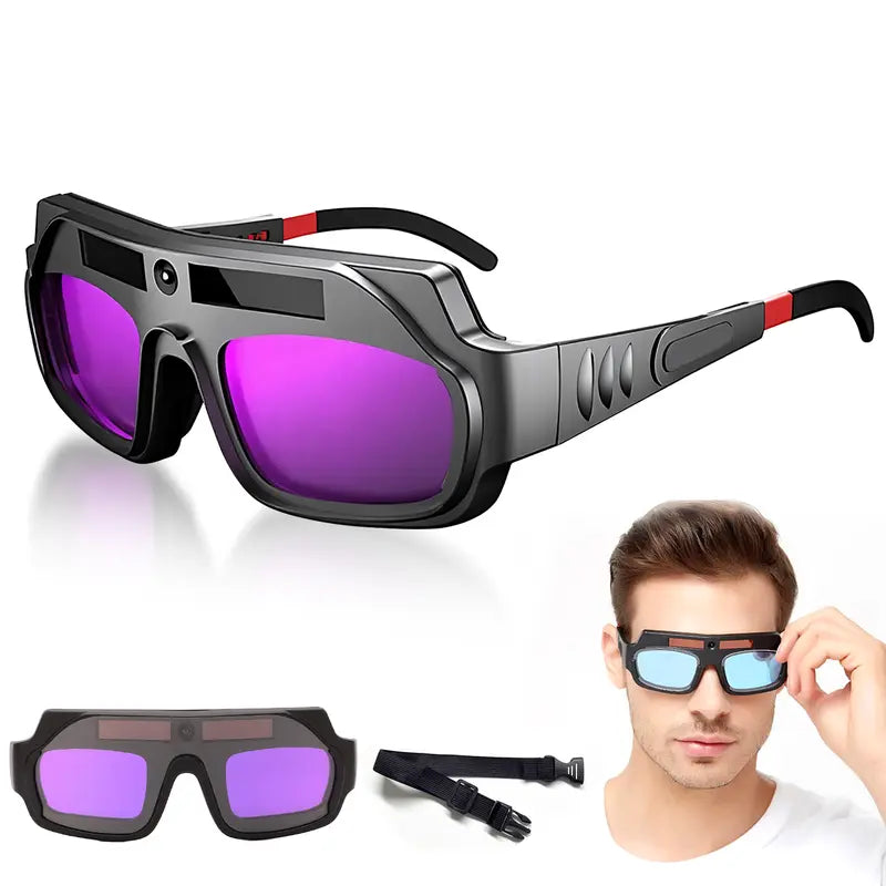 Auto Darkening Welding Goggle Safety Protective Welding Glasses Mask Helmet