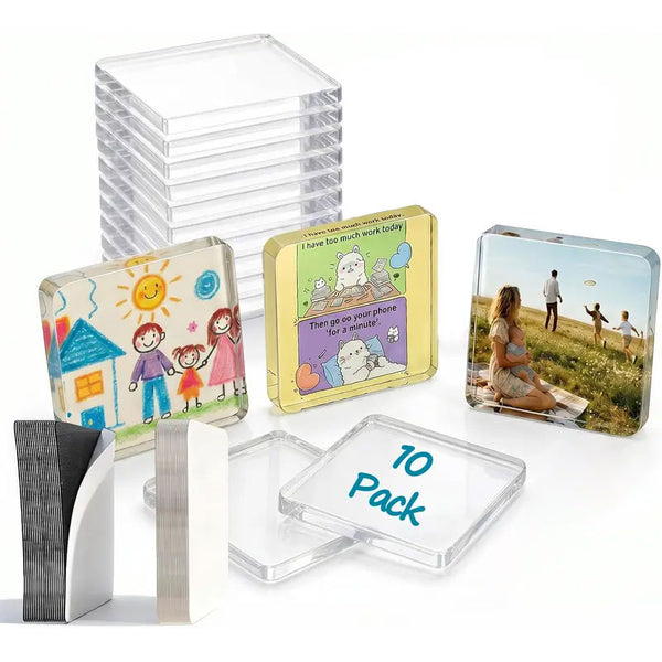 10Pack Magnetic Photo Frames 2