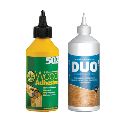 2 in 1 All Purpose Weatherproof Wood Adhesive – Suitable for Typical Wood Bonding Applications（2Pack）