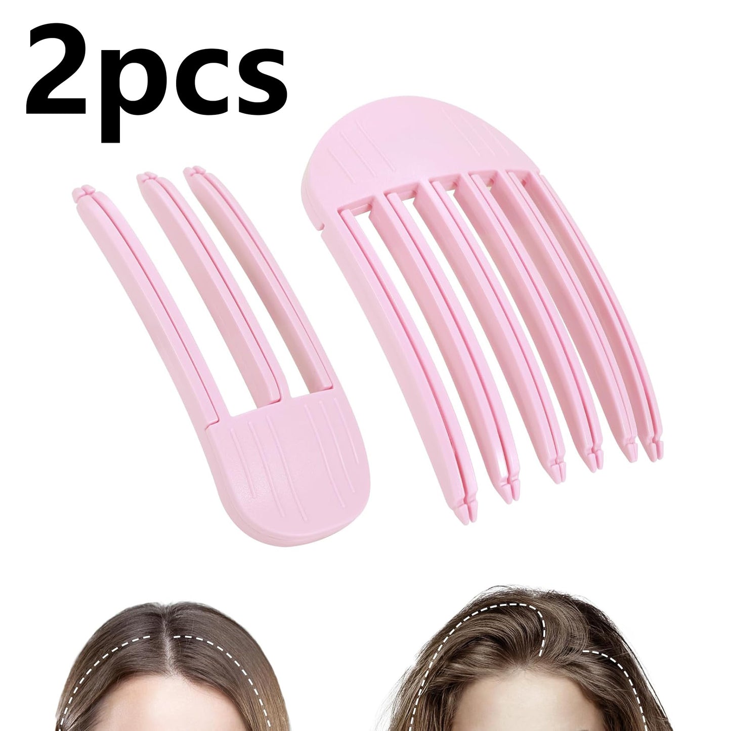 2PCS Volumizing Hair Clips for Women Root Booster