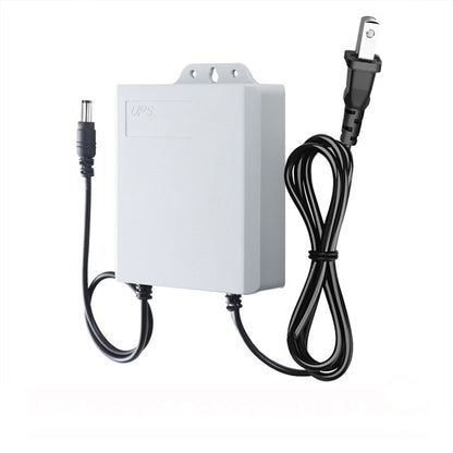 12V 2A Mini UPS Battery Backup, White Router UPS Uninterruptible Power Supply