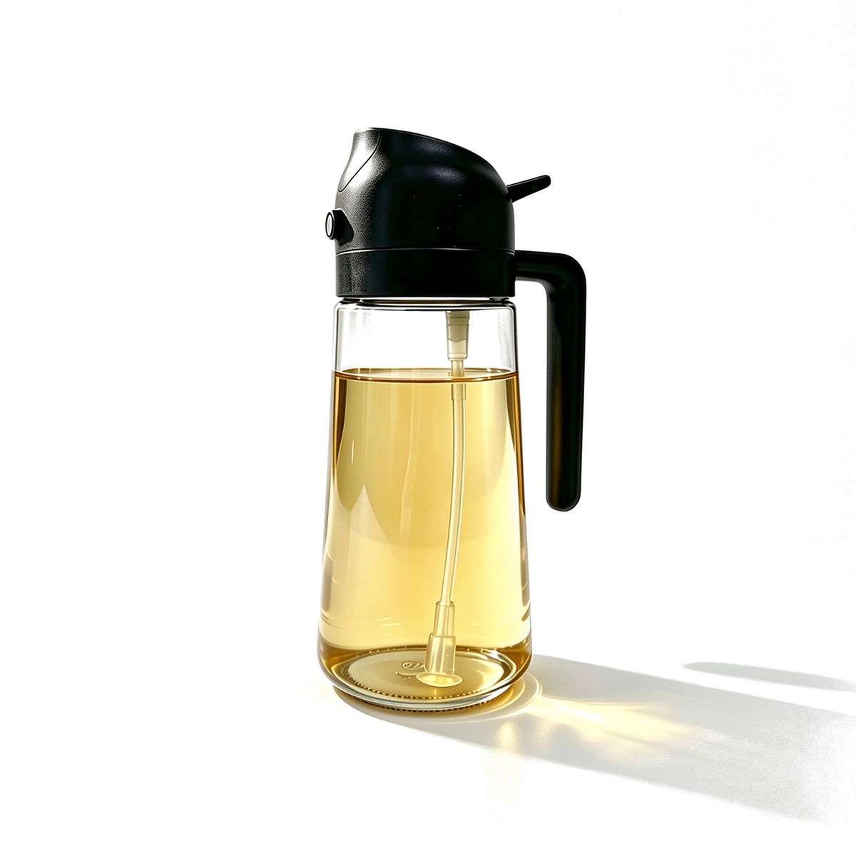 2 in 1 Olive Oil Spray for Cooking, 470ml/16oz Oil Dispenser for Kitchen and Home