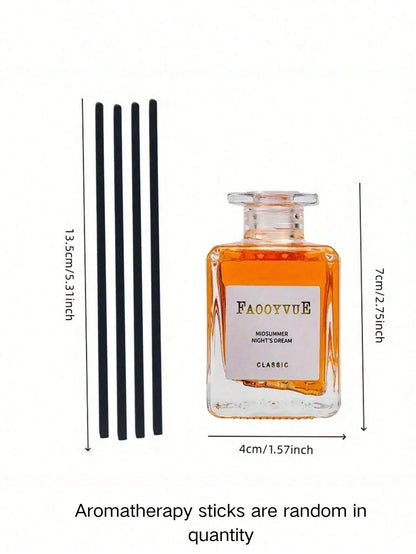 1.69oz Rattan Reed Diffuser Oil with Fragrance Sticks