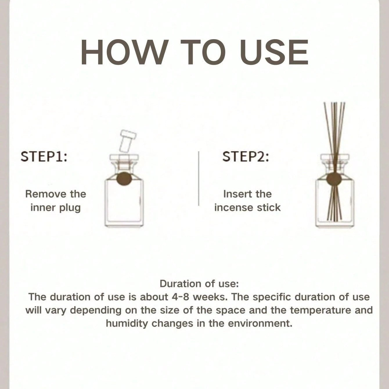 1.69oz Rattan Reed Diffuser Oil with Fragrance Sticks