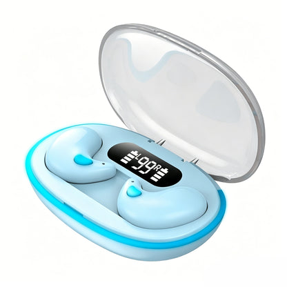 Bluetooth Invisible Sleep Earbuds Wireless Small Sleeping Headphones Noise Cancelling Flat Earphones
