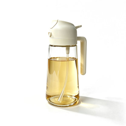 2 in 1 Olive Oil Spray for Cooking, 470ml/16oz Oil Dispenser for Kitchen and Home