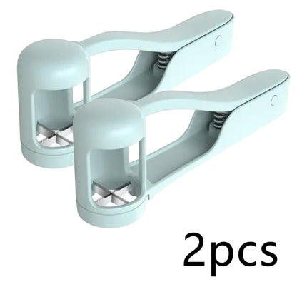 Grape Cutter Stainless Steel Baby Fruit Slicer Safe & Easy Grape