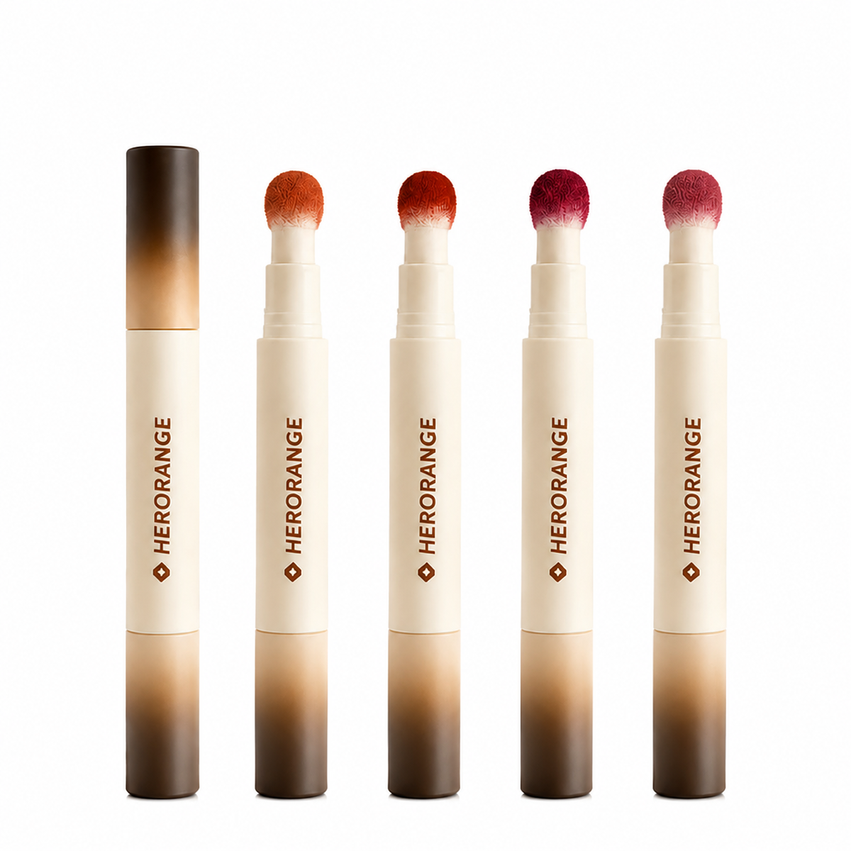 4-Piece Velvet Matte Lip Crayon Set – Waterproof, Kiss-Proof, and Smudge-Proof Lip Makeup Collection