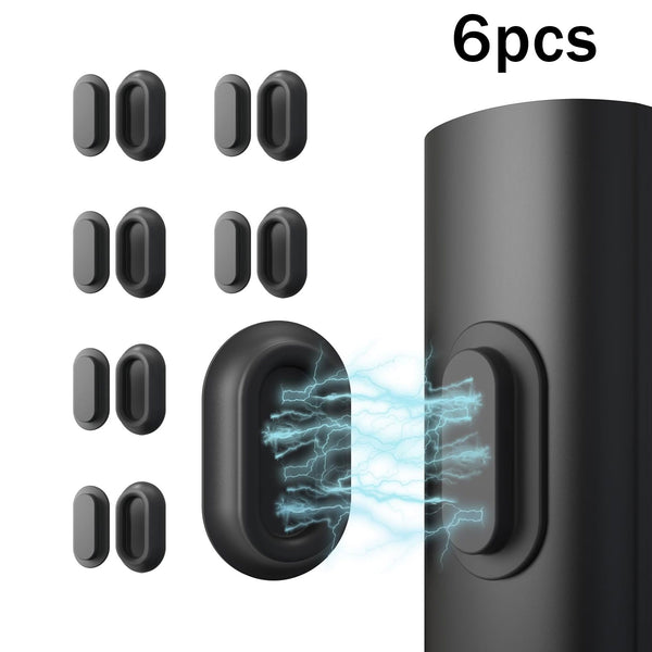 6PCS Magnetic Silicone Remote Control Holder Wall Mount for TV Fan