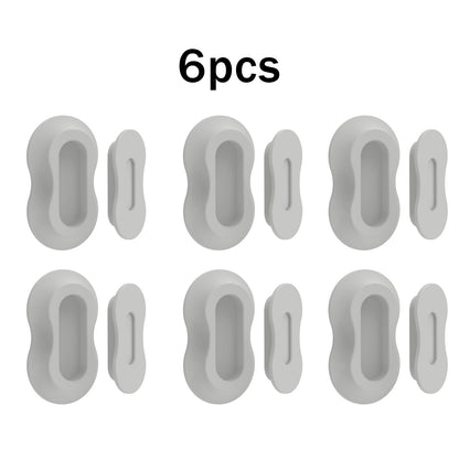 6PCS Magnetic Silicone Remote Control Holder Wall Mount for TV Fan