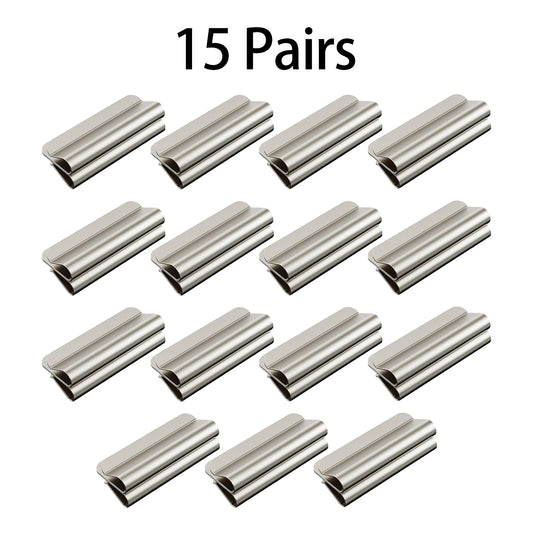 15 Pairs Magnetic Curtain Clips Hold Curtains Closed