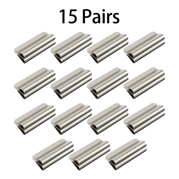 15 Pairs Magnetic Curtain Clips Hold Curtains Closed