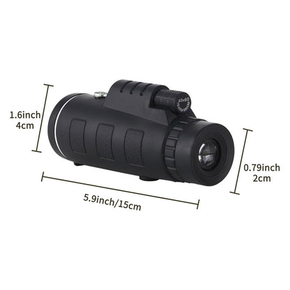 Monocular Telescope, 40x60 High Power HD Monocular Night Vision Watching Hunting