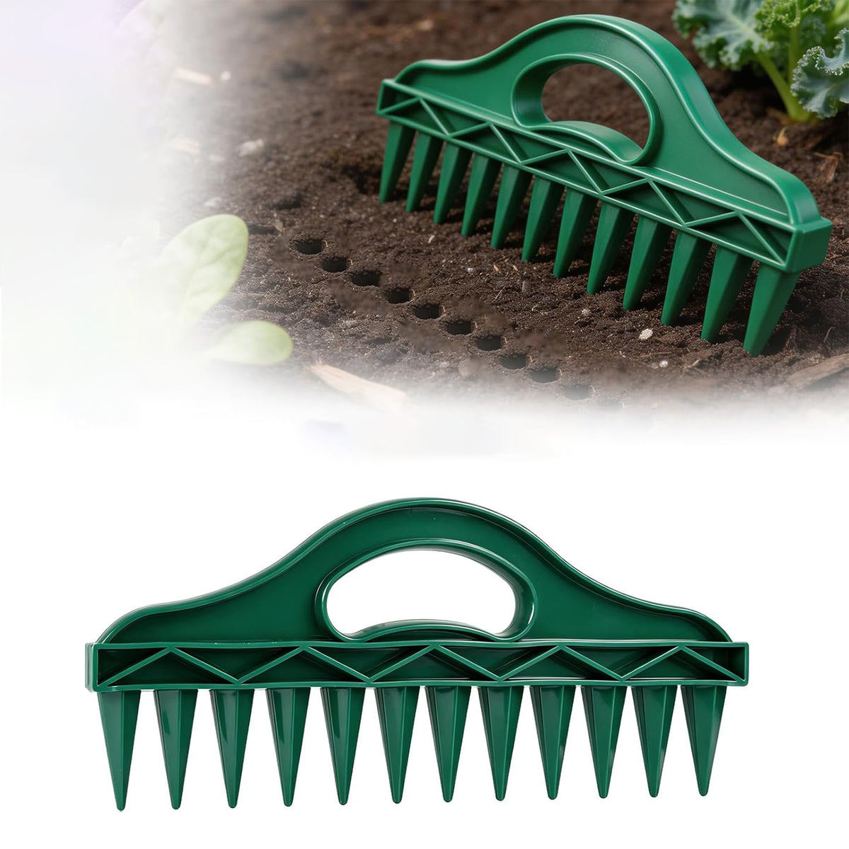 Garden Seed Sowing Tool Set, Handheld Planting Hole Punch