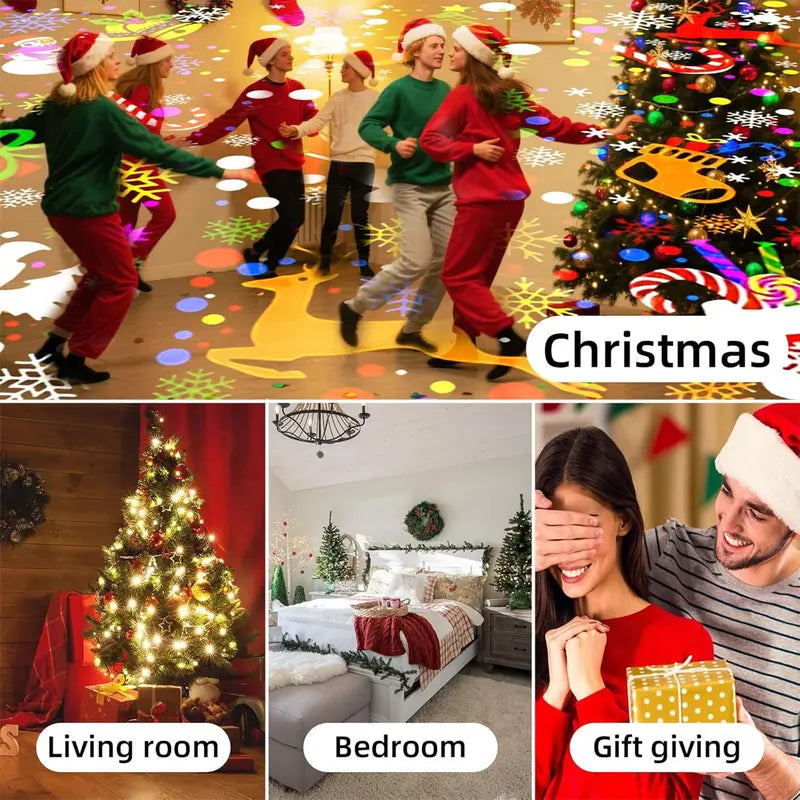 New 16-Pattern Christmas Projector Lights Outdoor/Indoor