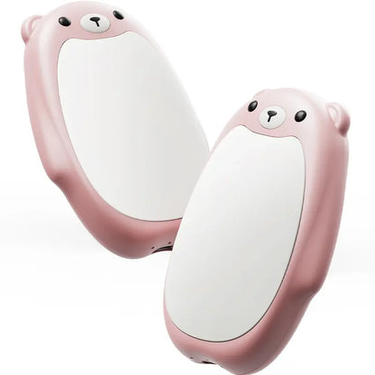 Hand Warmers Rechargeable - Cute Bear Design, 2 Pack Magnetic Hot Hands