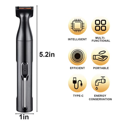 4-in-1 Men's Multifunctional Electric Shaver and Nose Hair Trimmer
