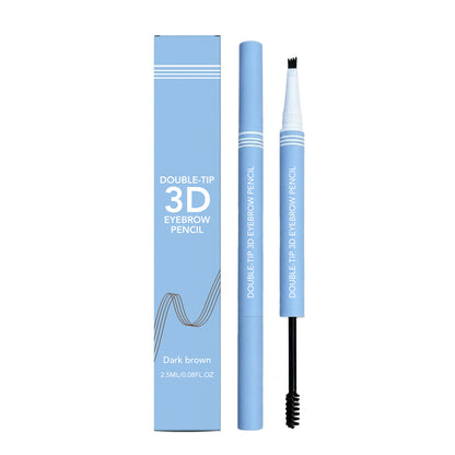 2-in-1 Micro-Fork Eyebrow Pen & Tinted Gel Waterproof