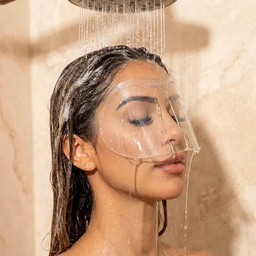 50 Pcs Microblading Shower Face Shields, Disposable Face Visor Masks