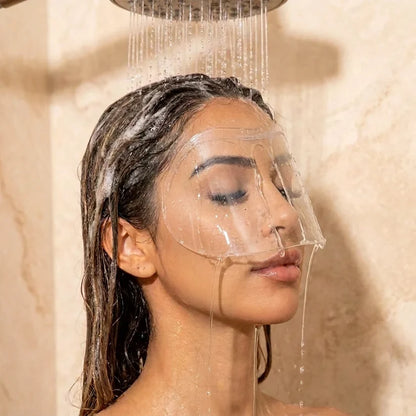 50 Pcs Microblading Shower Face Shields, Disposable Face Visor Masks