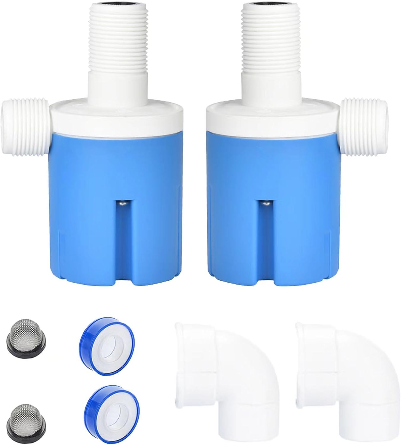 2PCS Automatic Water Level Control Valve Inside Type,side Inner Water Automatic Float Valve Water Level Control Valve Uesd