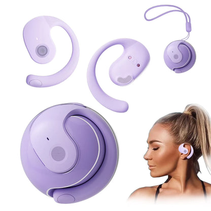 Open Ear Buds Headphones Bluetooth 5.4,Bone Conducting Air Bone Conduction Headphones