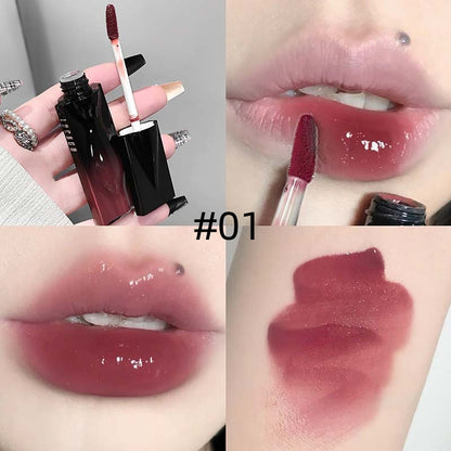 5Pcs Mirror-Finish Lip Gloss Set — Transfer-Proof & Smudge-Resistant | Hydrating & Lightweight