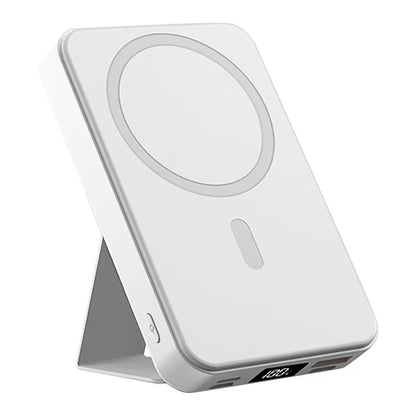 10,000mAh Portable Magnetic Wireless Charge Power Bank with Phone Stand