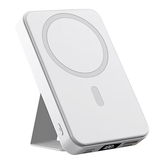 10,000mAh Portable Magnetic Wireless Charge Power Bank with Phone Stand