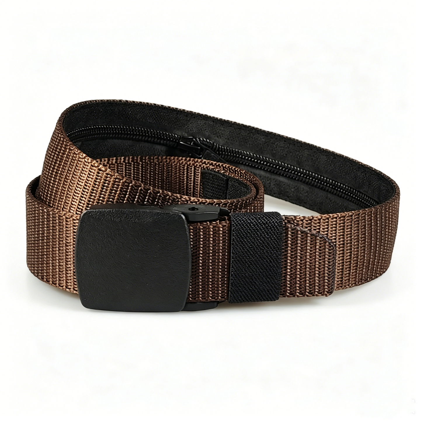 Money Belts for Travel for Men, Nylon Military Tactical Mens with Zinc Alloy Buckle, Security Money Belt