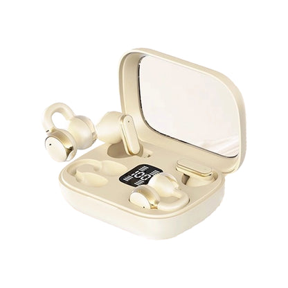 2-in-1 Ear Clip & Semi-In-Ear Wireless Headphones, 2026 Model with Digital Display Charging Case