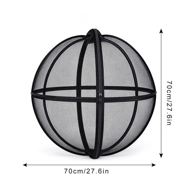Collapsible Cat Rolling Playpen - Breathable Mesh Outdoor Pet