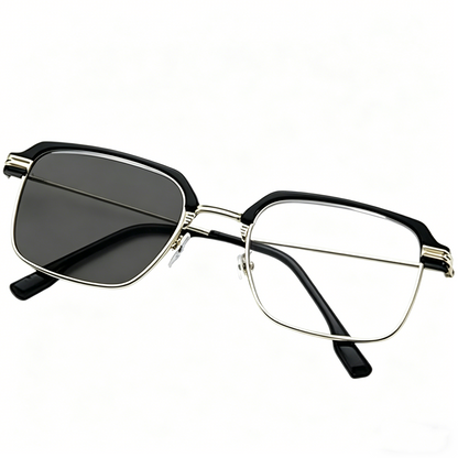 Smart Zoom Reading Glasses Ultra Light Anti Blue Presbyopic Reading Suitable
