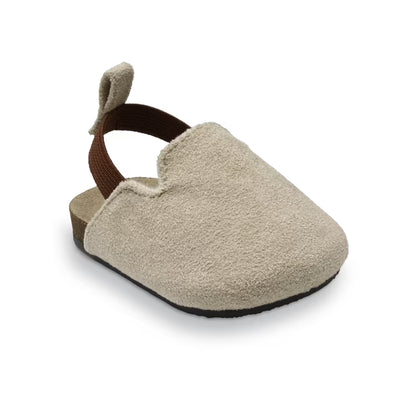 Carter's Child of Mine Infant Unisex Suede Slip-On Clogs, Sizes (0-3) - (3-6) Months