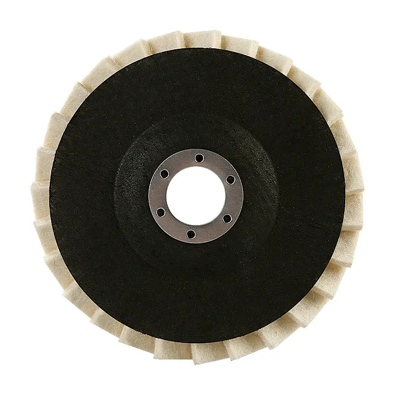 3PCS 5Inch Wool Polishing Wheels Set for Angle Grinders