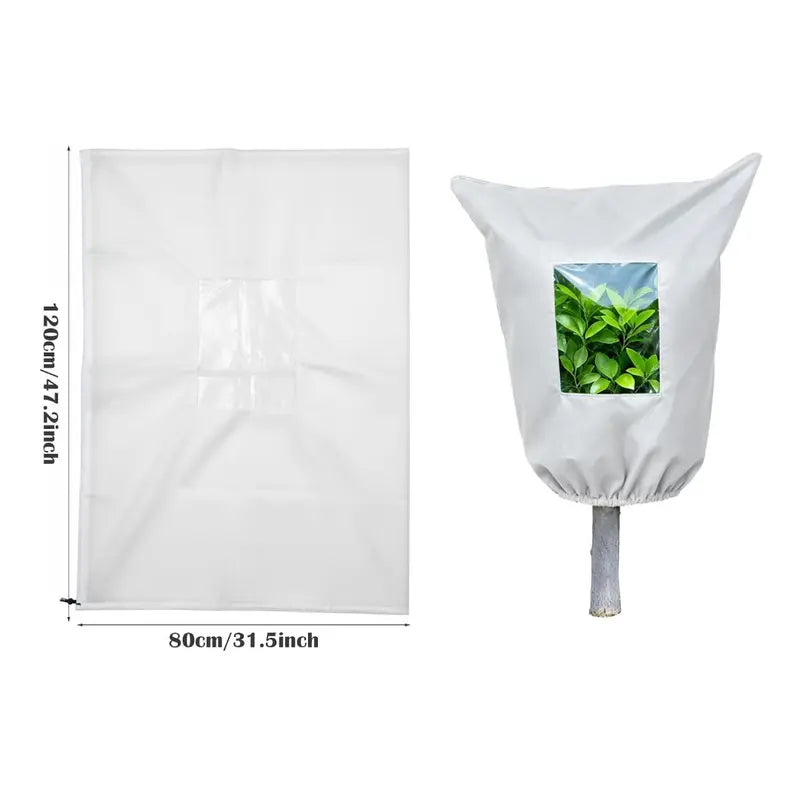 Plant Frost Protection Cover - Winter Frost Protection For Trees, Plants, and Shrubs