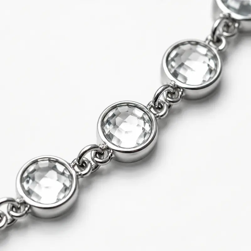 Faith-Inspired Crystal Cross Car Steering Wheel Charm