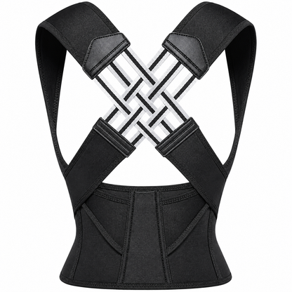 Adjustable Posture Corrector for Men & Women| Daily Back Support Brace Fitness