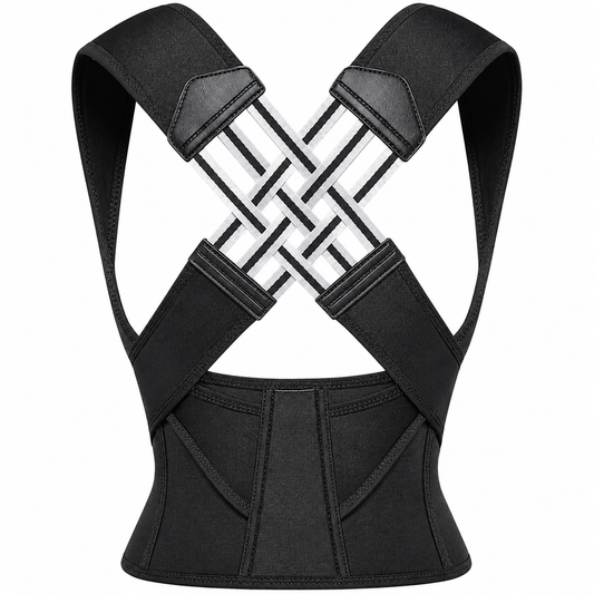 Adjustable Posture Corrector for Men & Women| Daily Back Support Brace Fitness
