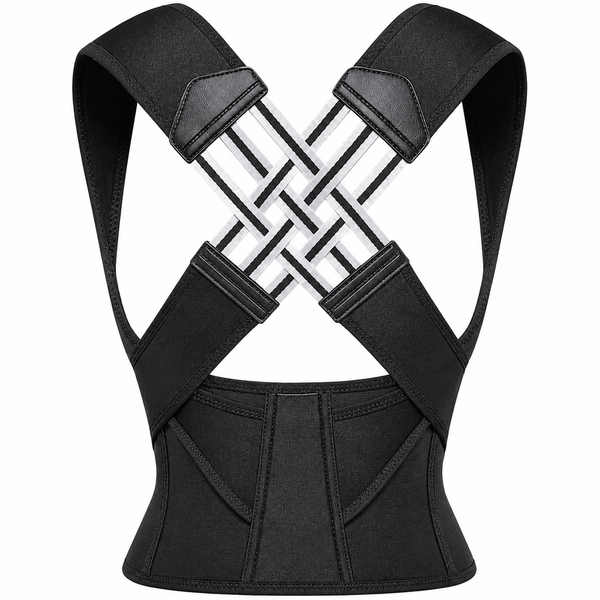 Adjustable Posture Corrector for Men & Women| Daily Back Support Brace Fitness